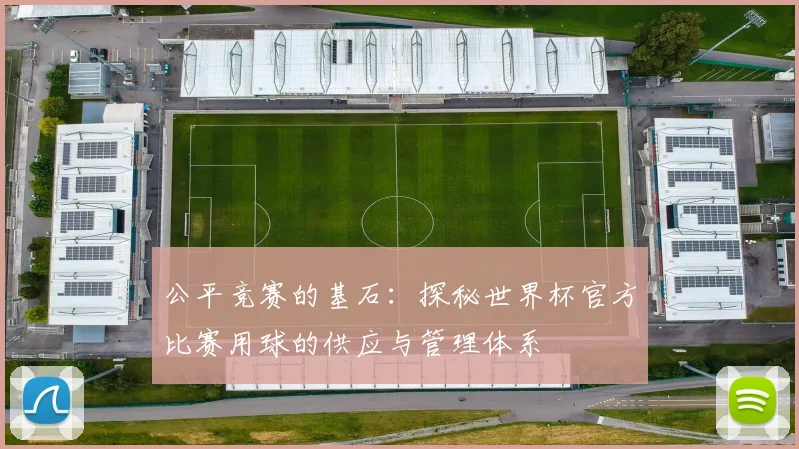公平竞赛的基石：探秘世界杯官方比赛用球的供应与管理体系