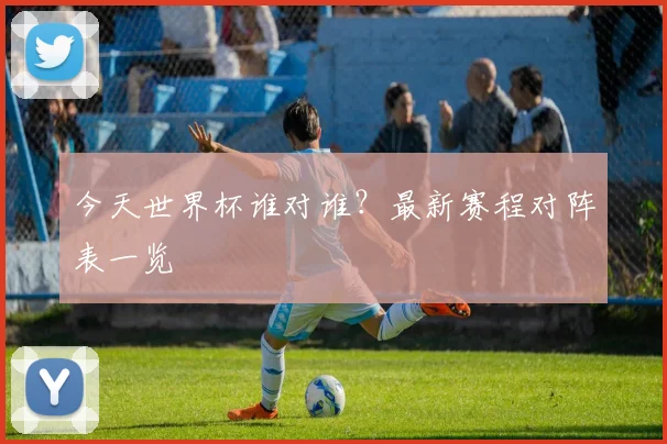 今天世界杯谁对谁？最新赛程对阵表一览